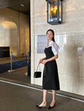 Noiren Color Scheme Collar One Piece