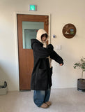 [unisex] Nerodi Fleece Hood Long Coat