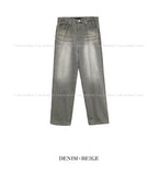 Tin Bay Washed Gray Denim
