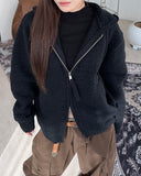 Neel Heavy Knit Hooded Jumper