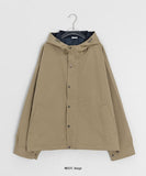 [unisex] Caranne Color Matching Hood Bomber Jacket