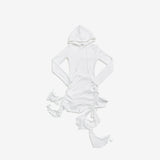 Cheona Unbalanced Hooded One Piece