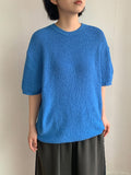[unisex] Horton Summer Boucle Round Short Sleeve Knit