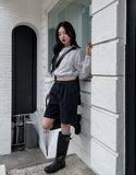 Summer Dot Rain Crop Hood Jumper