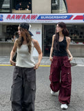 [Plan] Dope multi-pocket parachute cargo pants