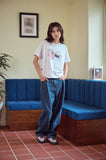 DTP Doodle Art Crop Short Sleeve Tee