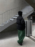 Green Corduroy Corduroy String Pants