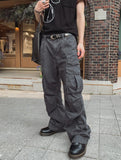 Aki Studded Parachute Cargo Pants