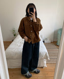 Remander Back Bijo Denim Wide Pants