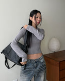 Beco Snap Slim Brushed Hoodie