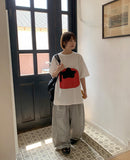 Bense Track Line Wide Pants
