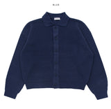 Uni Collar Knit Cardigan