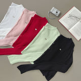Thin Feminine Pendant Long Sleeve Cardigan