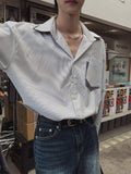 Grown Stripe Pocket Shirt