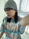 Ribbed short beanie