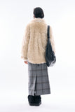 Marie light fur jacket