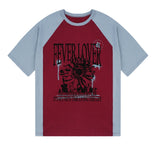 FEVER LOVER Raglan Short Sleeve T-shirt