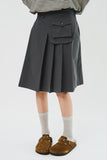 (W) Meta Pleats Skirt