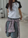 May Loose Fit Checkered Shirt
