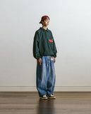 [AG] Pit Pocket Dart Denim Balloon Pants