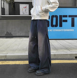 Washing Sweat Wide Training Pants