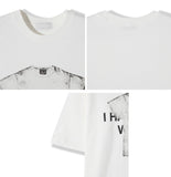 Riked Printing Short Sleeve T-Shirt