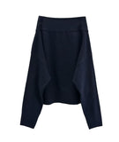 Leno One-Shoulder Off-Knit Top