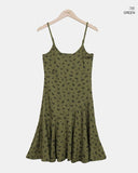 Couzel Flower Sleeveless One Piece