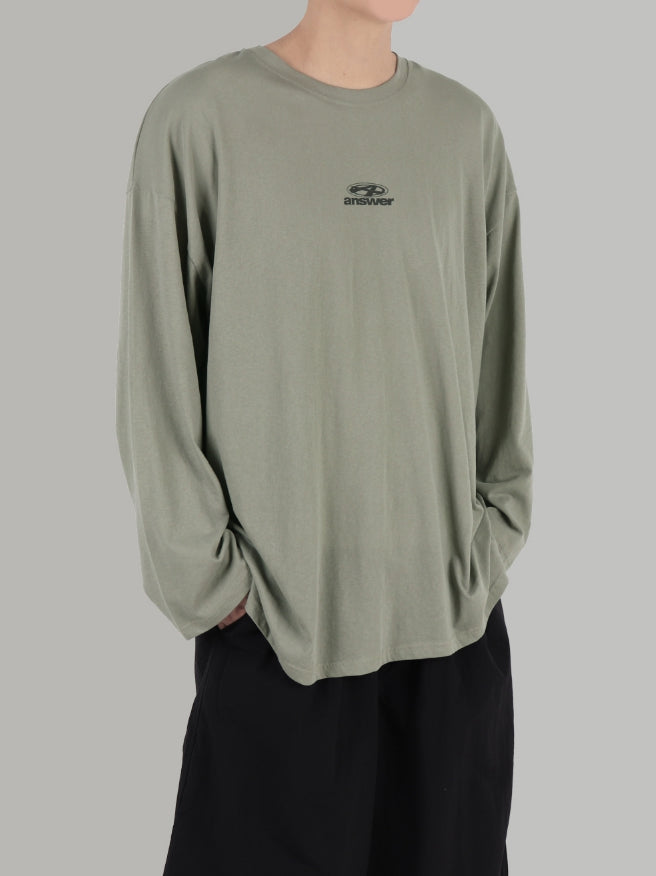 【SCENERITY】Pigment Long Sleeve SCENERITY (シナリティ) - ピグメント長袖Tシャツ / Pigment