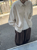 Tohit Pocket Over Long Sleeve Shirt