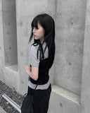 [MADE] Cushy Bustier Short Sleeve T-Shirt Set