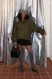 eyelet wind breaker jacket