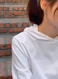 [BAONHAUS] Crea Flower Layered Hoodie