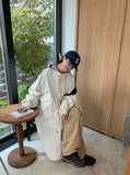 Suichi long string cotton field jacket