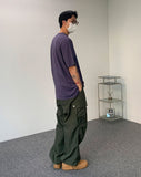 Ite Pintuck Nylon Cargo Pants