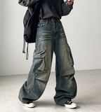 Ivan Washed Cargo Denim