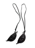 Dumpling Leather Pouch Necklace