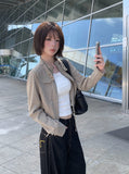 Cardan Pocket Slim Bomber Semi-Crop Jacket