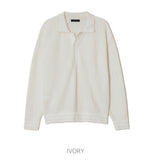 BUTTER CREAM KNIT SHIRTS