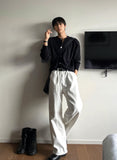 Cable Cardigan Round Ver