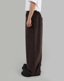 Velour corduroy trousers