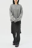 Lio Cable Wool Knit