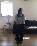 Polman Double Brushed Wide Cotton Pants