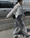 Fran Nylon Windbreaker Zip-Up