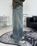 Deroff Gradation Denim Pants