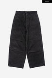 Purdue pintuck corduroy wide pants