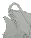Carre Scarf Slit Sleeveless