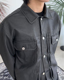 Cardan Washing Leather Jacket