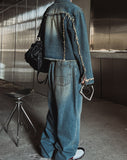 Raven Deki Cropped Denim Jacket