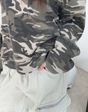 Fren Camo Waffle Long Sleeve